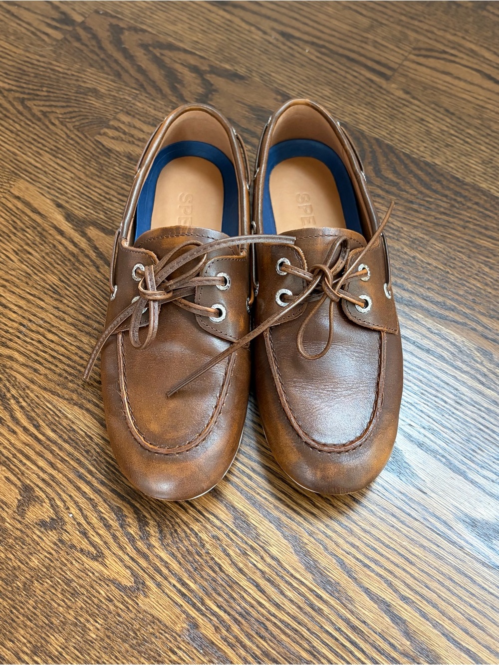 Sperry Brown Leather Classic Boat Shoes